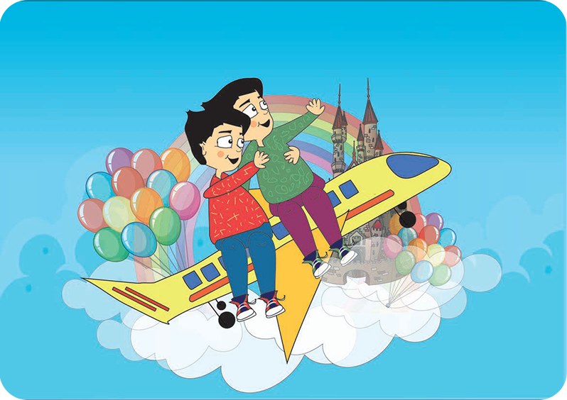 Portada del cuento infantil “Un Viaje Sopresa” sobre la oncología.